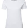 Ladies Vertical side Cotton Tee