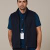 Man's Diamond Bonded Polar Fleece Vest