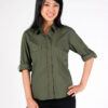 Ladies Military Long Sleeve Shirt