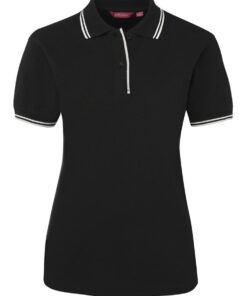 Ladies Contrast Polo