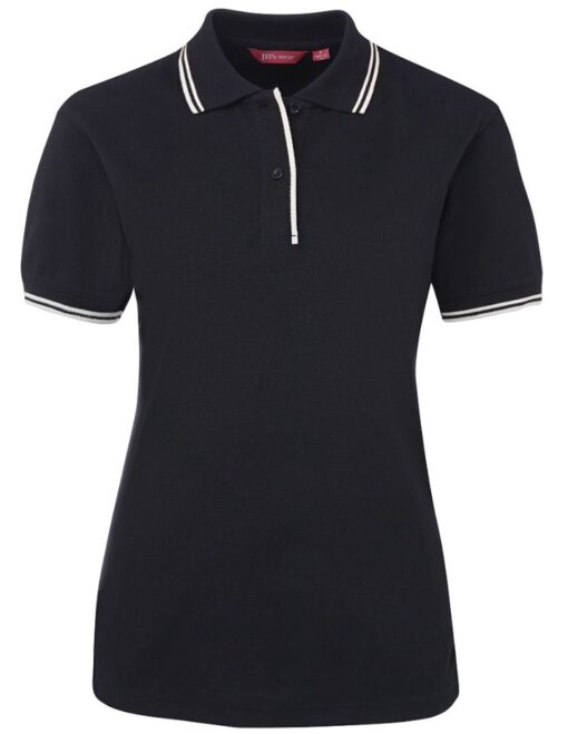 Ladies Contrast Polo