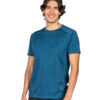 Men's 100% Polyester marl Tee