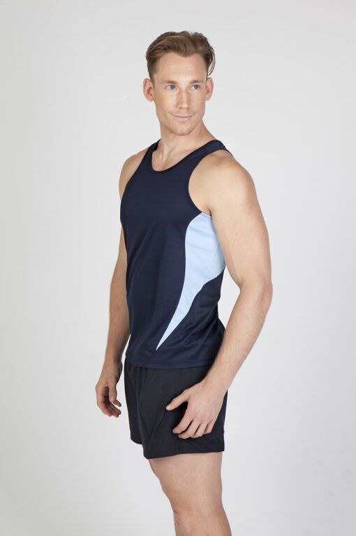 Men's Accelerator Sports Cool Dry Singlet