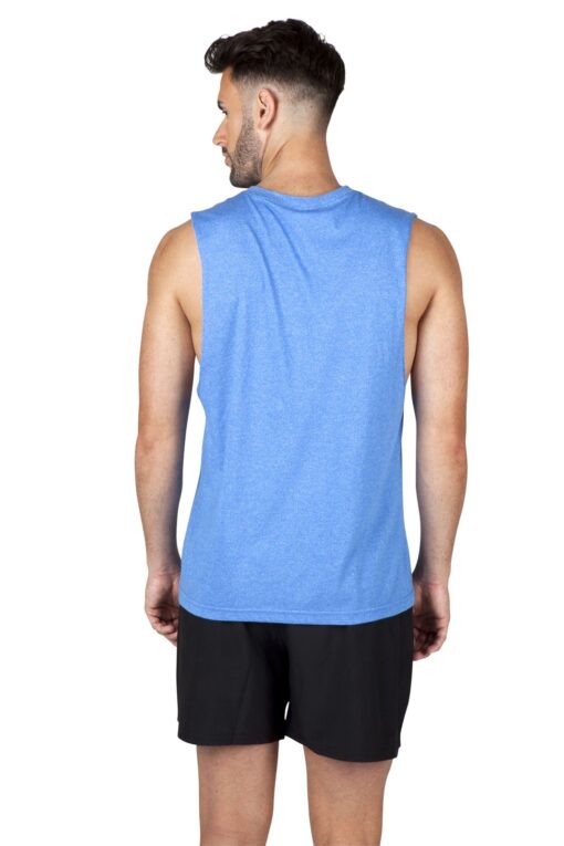Mens Heather Sleeveless Tee