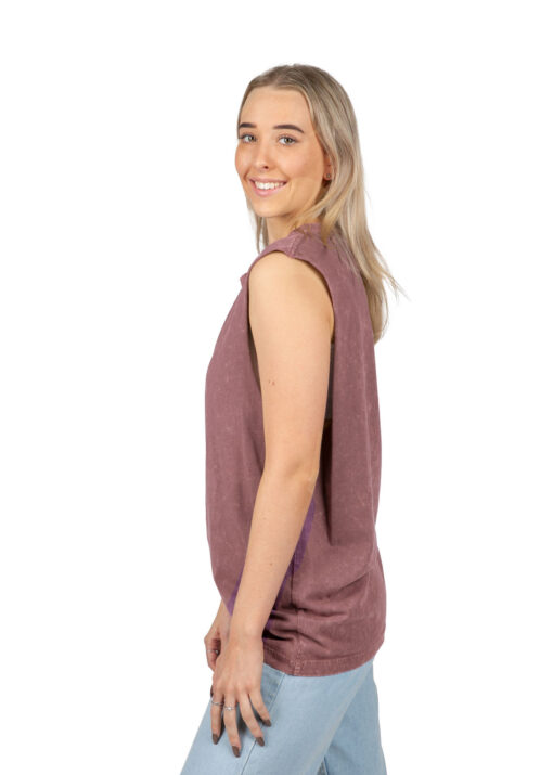 Ladies' Stone Wash Tank