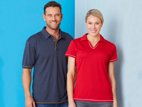 Mens Cool Dry Short Sleeve Polo