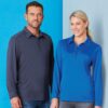 Mens Freshen Long Sleeve Polo