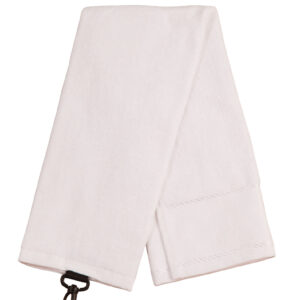 100% Cotton Golf Towel With Hook