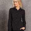 Women's Cotton/Poly Stretch Long Sleeve Shirt
