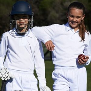 Kids Long Sleeve Cricket Polo