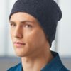 Acrylic Knitted Marl Beanie