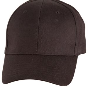 HEAVY BRUSHED COTTON FITTED CAP