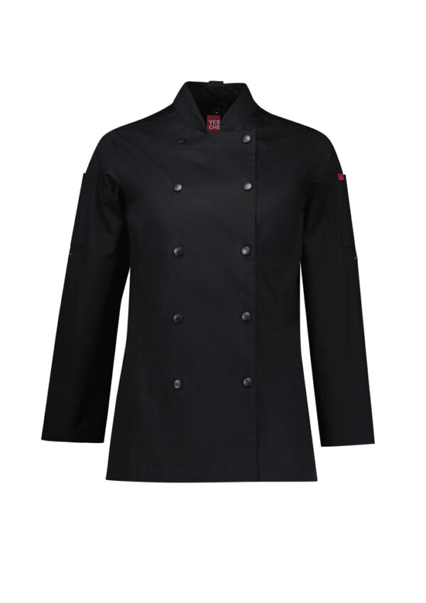 Womens Gusto Long Sleeve Chef Jacket