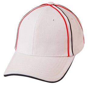 Tri-color pique mesh structured cap