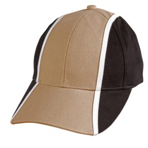 H/B/C tri-color baseball cap