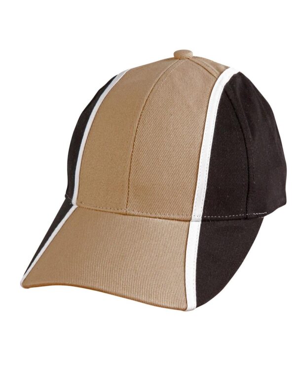 H/B/C tri-color baseball cap