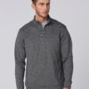 Men's Half Zip L/S Sweat Top