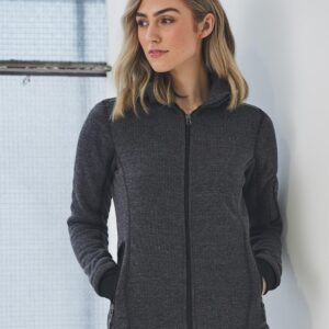 Ladies' Heather Bonded Fleece Jacket