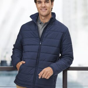 Men's Sustainable Insulated Puffer Jacket (3D Cut)