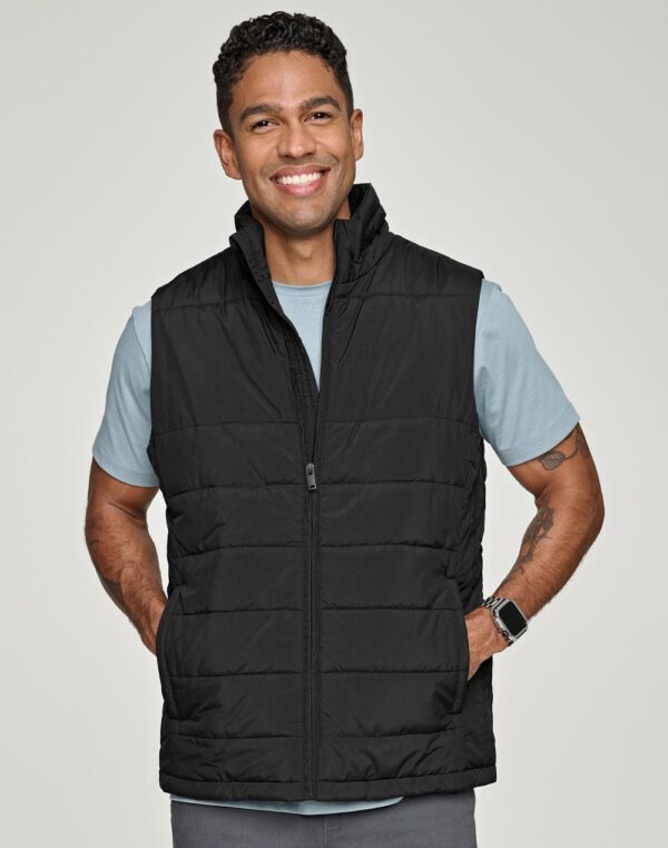 Men's Sustainable Insulated Puffer Vest (3D Cut)