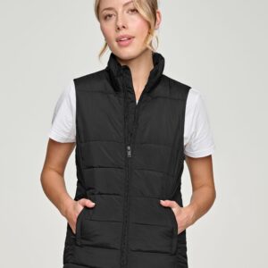 Ladies' Sustainable Insulated Puffer Vest (3D Cut)