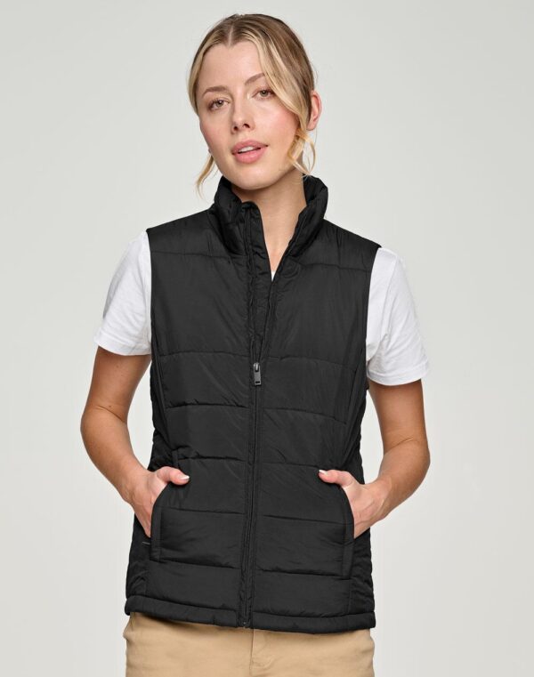 Ladies' Sustainable Insulated Puffer Vest (3D Cut)