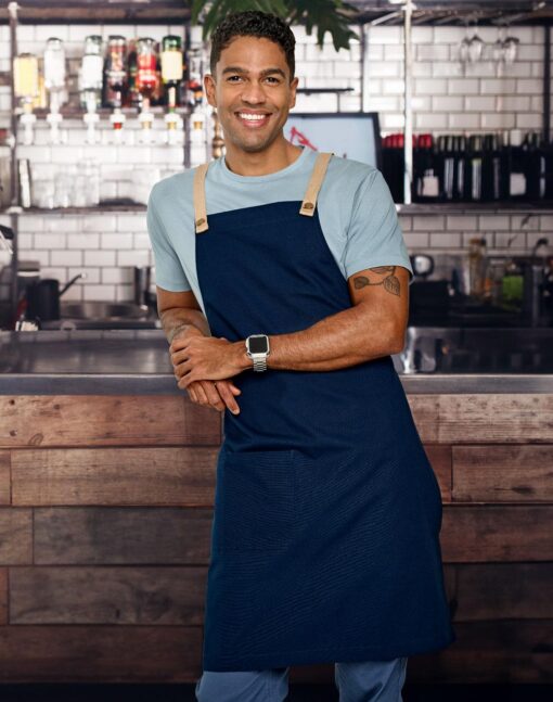 Canvas Bib Apron(Black