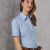 Women's CVC Oxford S/S Shirt