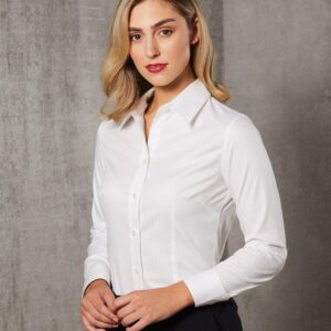 Women's Self Stripe L/S Shirt
