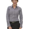 Women's Gingham Check Roll-up L/S Shirt