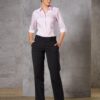 Women's Low Rise Pants in Wool Stretch