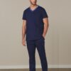 Men's Solid Colour Scrub Pants