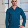 Men's Cotton Back Truedry L/S Polo