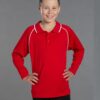 Kid's cooldry raglan L/S polo