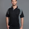 Men's mini waffle coold polo