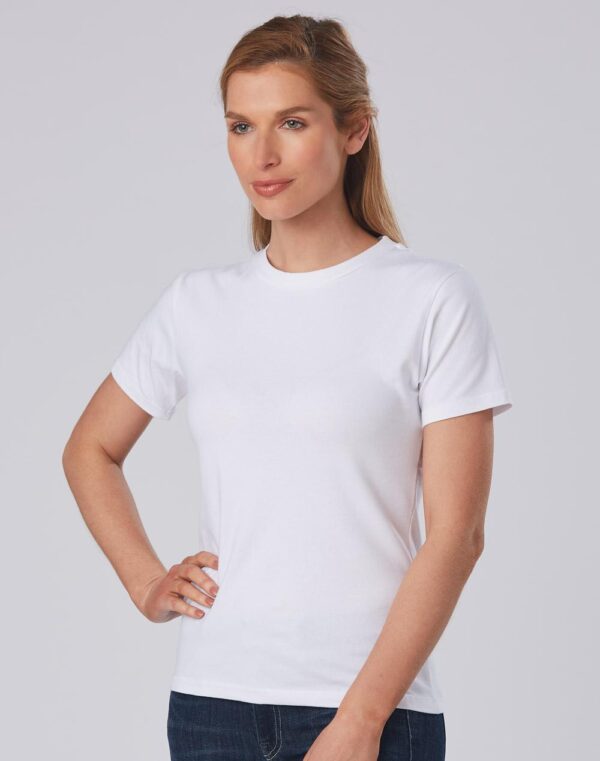 Ladies' fitted strch tee (200gsm)