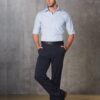 Men's permananent press pants reg