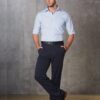 Men's permananent press pants st