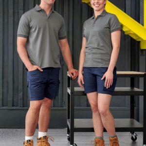 Unisex Cotton Stretch Ripstop Work Shorts