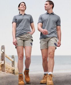 Unisex Cotton Stretch Drill Short Work Shorts