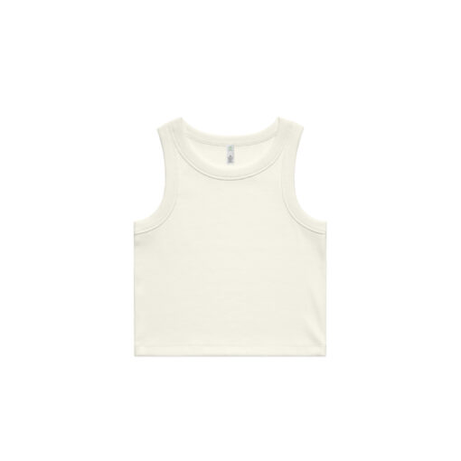 Wo's Organic Rib Crop Tank