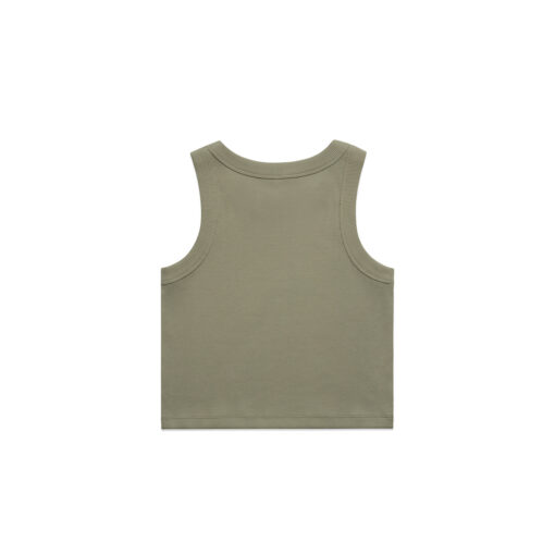Wo's Organic Rib Crop Tank