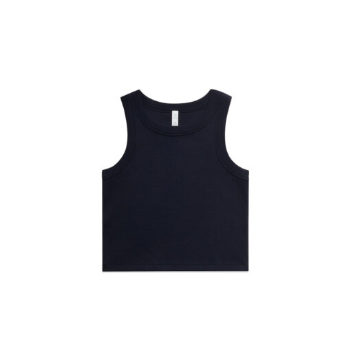 Wo's Organic Rib Crop Tank