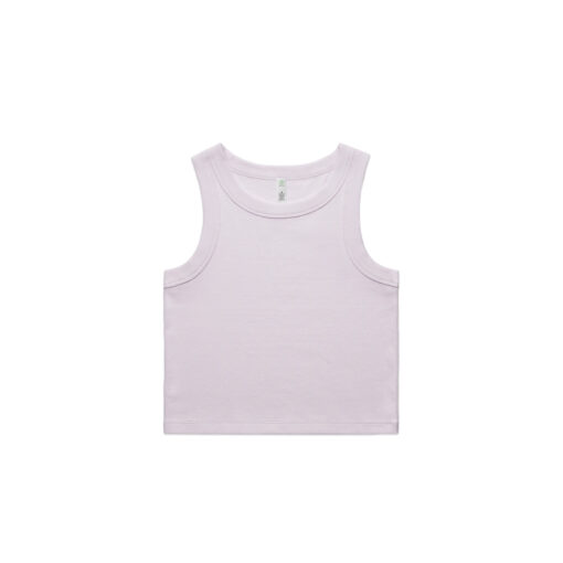 Wo's Organic Rib Crop Tank