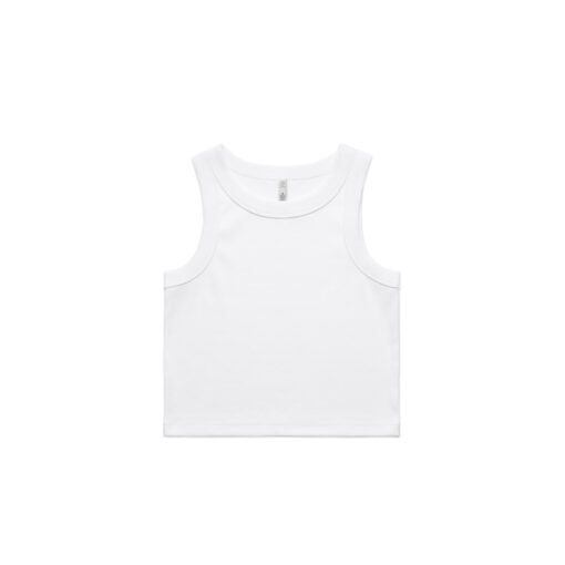 Wo's Organic Rib Crop Tank