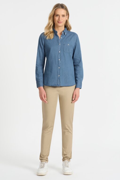 Ladies Dylan Long Sleeve Shirt