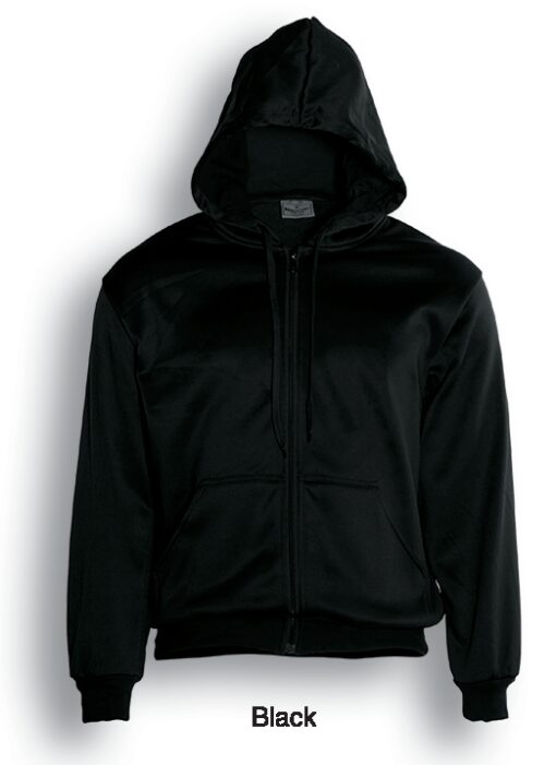 BOCINI Unisex Adults Zip Through Fleece Hoodie CJ1062