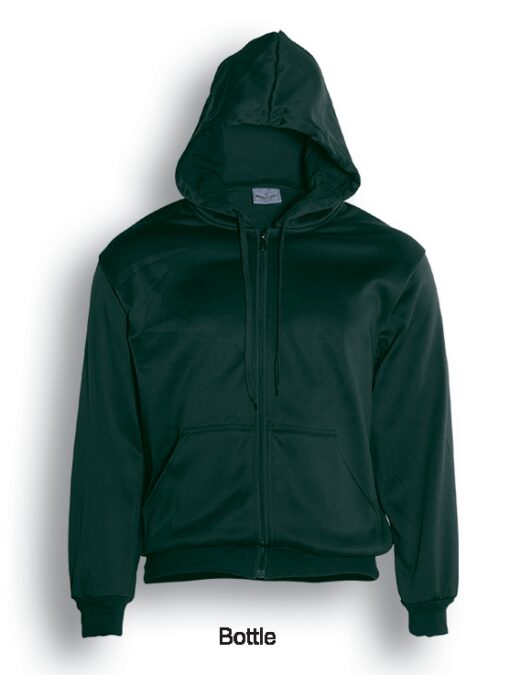 BOCINI Unisex Adults Zip Through Fleece Hoodie CJ1062