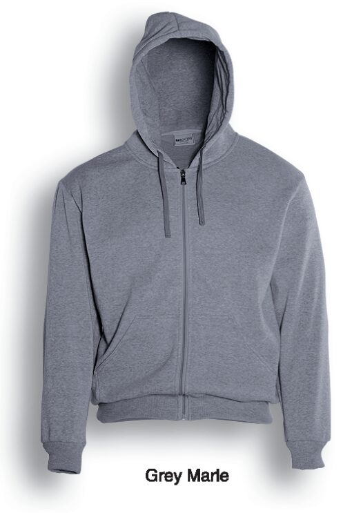 BOCINI Unisex Adults Zip Through Fleece Hoodie CJ1062