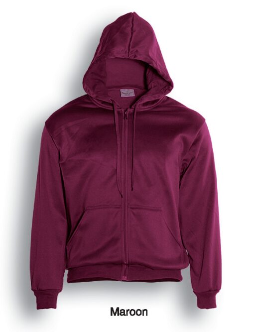 BOCINI Unisex Adults Zip Through Fleece Hoodie CJ1062